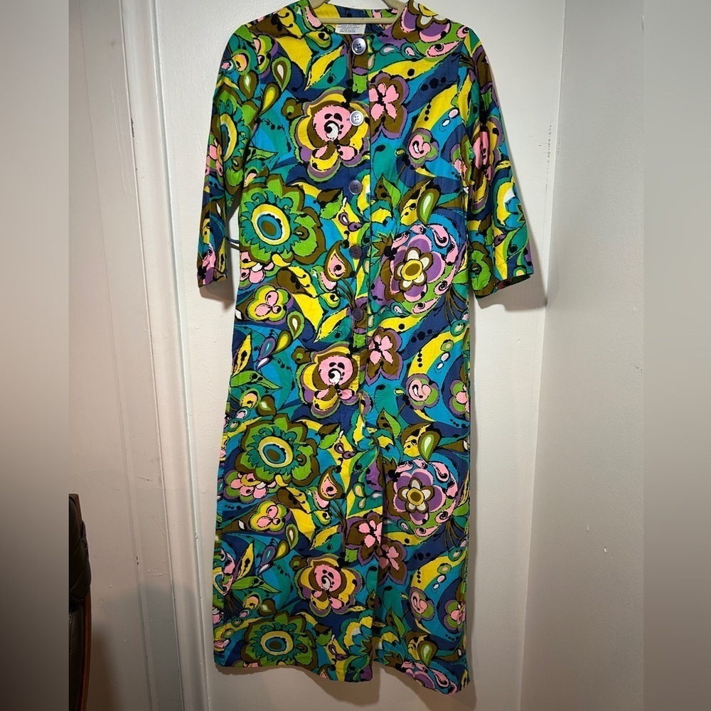 Vintage Floral Multicolor jumpsuit  size M